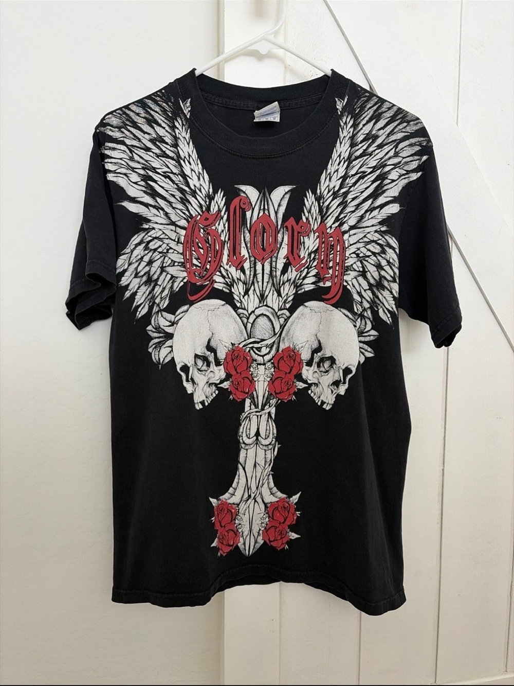 Men’s skull & roses tee